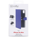 Celly Wally custodia per cellulare 16,5 cm (6.5") Custodia a borsellino Blu