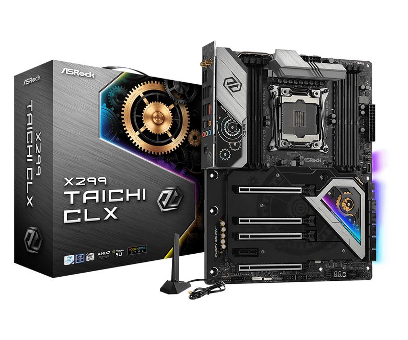 Asrock-X299-Taichi-CLX-Intel-X299-LGA-2066--Socket-R4--ATX