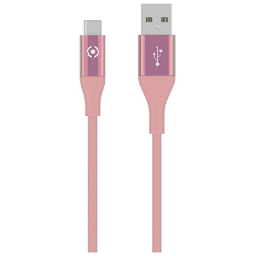 Celly-USBMICROCOLORPK-cavo-USB-1-m-USB-2.0-USB-A-Micro-USB-B-Rosa