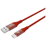 Celly USBTYPECCOLORRD cavo USB 1 m USB 2.0 USB A USB C Rosso