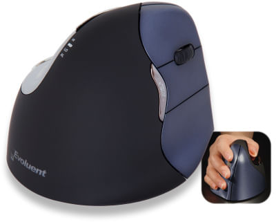 BakkerElkhuizen-Evoluent4-Wireless-mouse-Mano-destra-RF-Wireless-Laser-2600-DPI