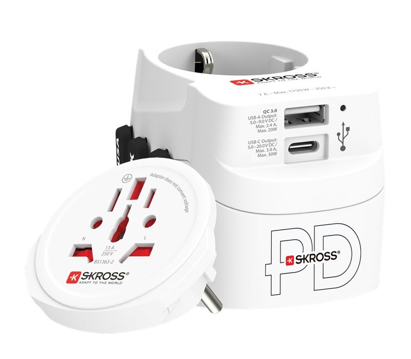 Adattatore-da-viaggio-PRO-Light-World-AC30PD-USB-PD-30W