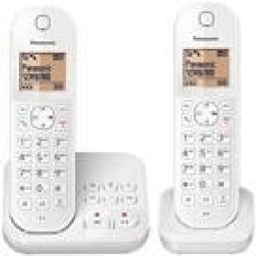 Telefono-cordless-Panasonic-con-AB-KX-TGC422GW-Duo---bianco