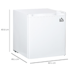 HOMCOM-Frigo-Portatile-46L-Ripiano-Removibile-Temperatura-Regolabile-44.5x46.5x49.8cm