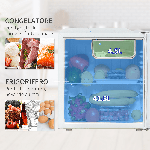 HOMCOM-Frigo-Portatile-46L-Ripiano-Removibile-Temperatura-Regolabile-44.5x46.5x49.8cm