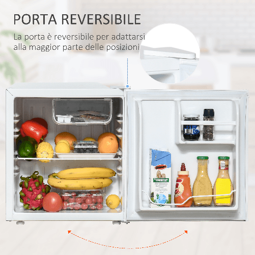 HOMCOM-Frigo-Portatile-46L-Ripiano-Removibile-Temperatura-Regolabile-44.5x46.5x49.8cm