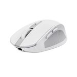 Trust Ozaa mouse Mano destra RF senza fili  Bluetooth Ottico 3200 DPI (OZAA COMPACT WIRELESS - MOUSE WHT)