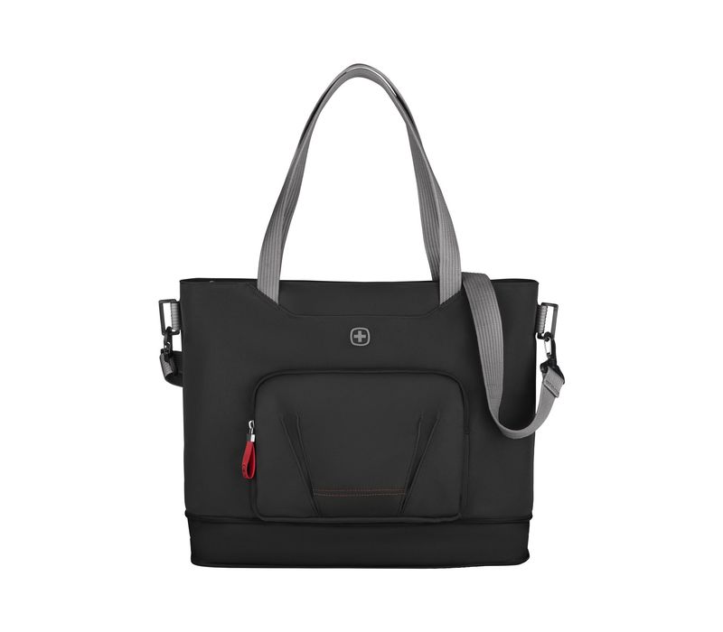 Wenger-Motion-Deluxe-Tote-Chic-Black