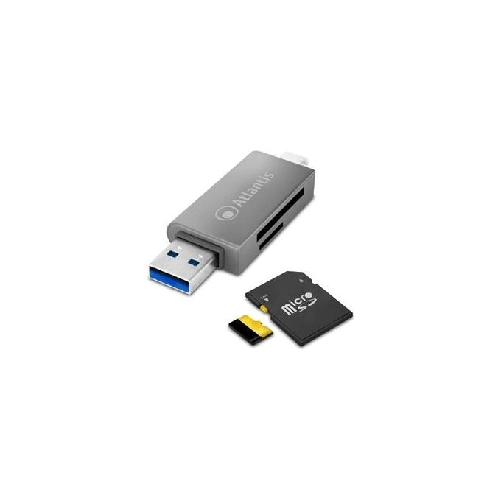 Atlantis-Land-P005-CR32-lettore-di-schede-USB-3.2-Gen-1--3.1-Gen-1--Nero