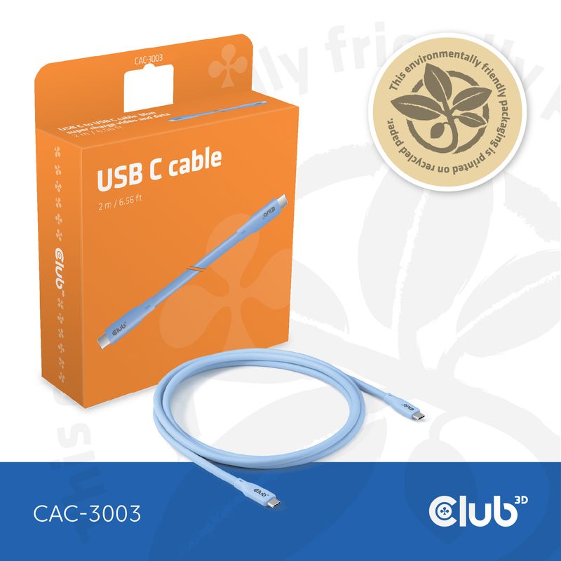 CLUB3D-CAC-3003-cavo-USB-USB4-Gen-3x2-2-m-USB-C