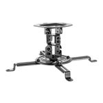 Manhattan 461184 supporto per proiettore Soffitto Nero (Projector Mount Ceiling Universal Tilt Swivel & Rotate Height 15