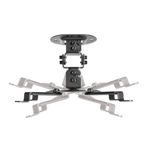 Manhattan-461184-supporto-per-proiettore-Soffitto-Nero--Projector-Mount-Ceiling-Universal-Tilt-Swivel---Rotate-Height-15