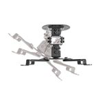 Manhattan-461184-supporto-per-proiettore-Soffitto-Nero--Projector-Mount-Ceiling-Universal-Tilt-Swivel---Rotate-Height-15