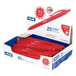 Milan-176512925-penna-a-sfera-Rosso-Penna-a-sfera-retrattile-a-clip-25-pz