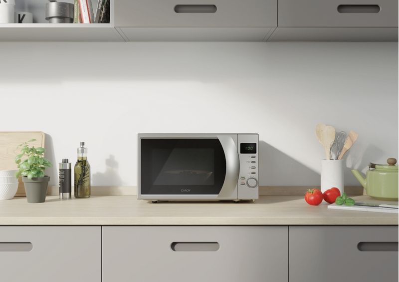 Candy-Smart-CMG2071DS-Superficie-piana-Microonde-con-grill-20-L-700-W-Argento