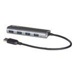 I-tec metal u3hub448 hub di interfaccia usb 3.2 gen 1 (3.1 gen 1) type-a 5000 mbit/s grigio