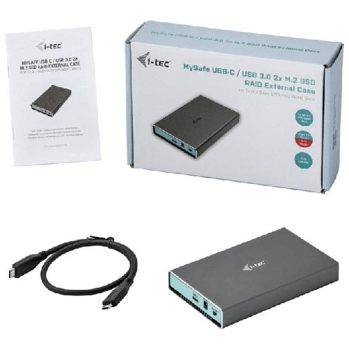 i-tec-CAMYSAFEDUALM2-contenitore-di-unita--di-archiviazione-Box-esterno-SSD-Alluminio-M.2