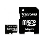 Transcend TS8GUSDHC10 memoria flash 8 GB MicroSDHC NAND Classe 10