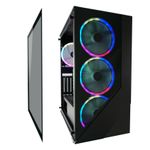 Case-MidiTower-ATX-803B-nero-USB3.0-Audio-senza-alimentatore-ShadedX