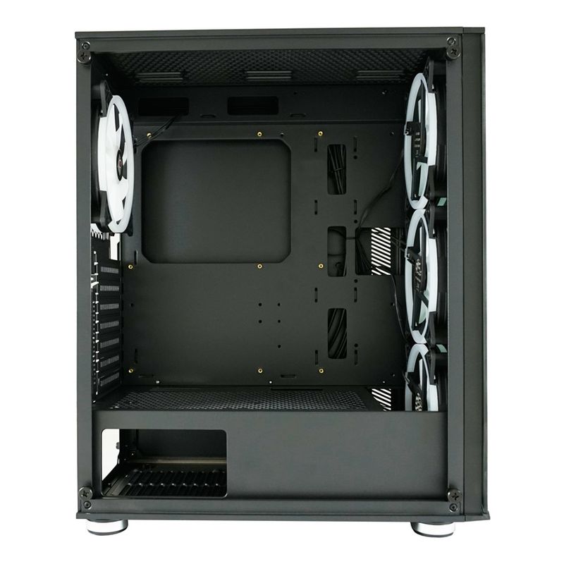 Case-MidiTower-ATX-803B-nero-USB3.0-Audio-senza-alimentatore-ShadedX