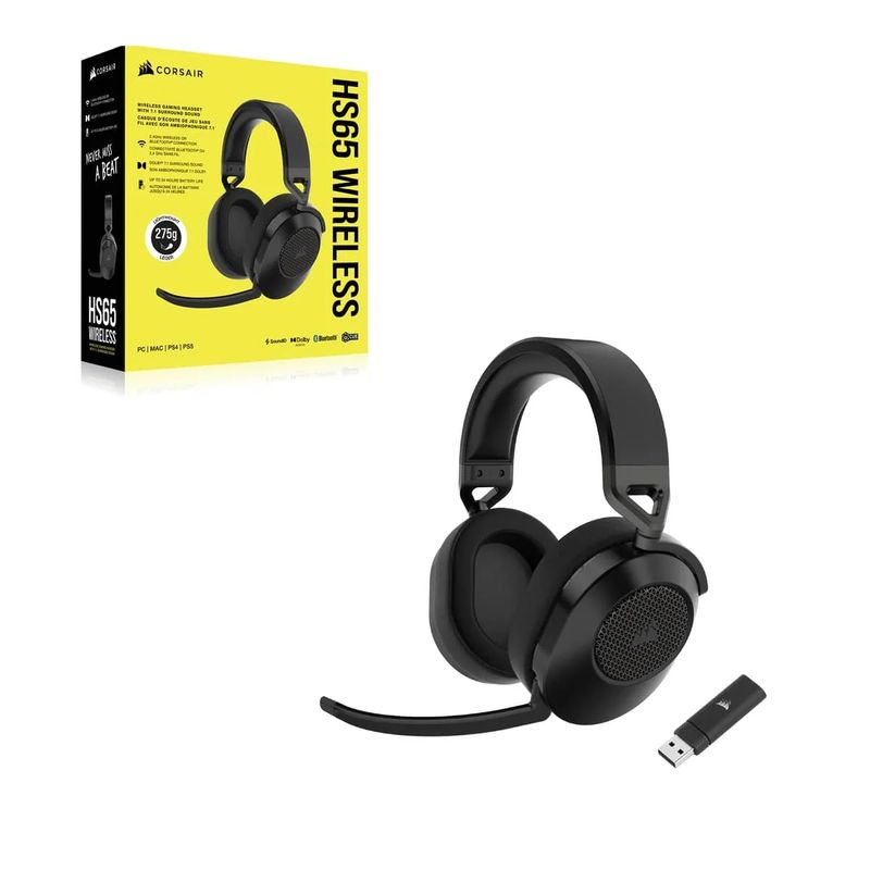 Corsair-HS65-Auricolare-Wireless-A-Padiglione-Giocare-Bluetooth-Nero--CORSAIR-HS65-W-L-GAMING-HEADSET-CARBON-