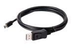 CLUB3D-Mini-DisplayPort-to-DisplayPort-1.4-HBR3-8K60Hz-Cable-2-Meter---6.56-Feet