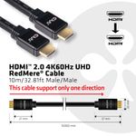 CLUB3D-HDMI-2.0-4K60Hz-RedMere-cable-10m-32.8ft