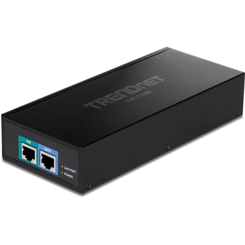 Trendnet-TPE-319GI-10G-PoE-Injector-10-Gigabit-Ethernet--10G-POE-INJECTOR---KONVERTIERT-NICHT-POE-IN-POE-