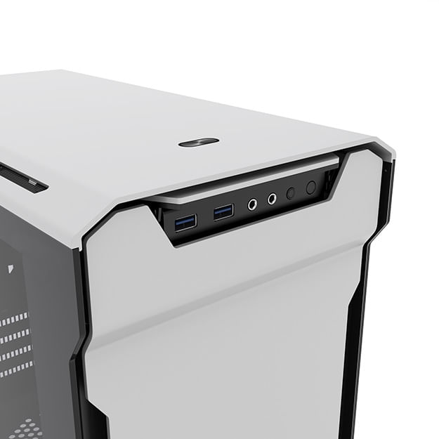 Phanteks-Enthoo-Evolv-mATX-Micro-Tower-Argento--Phanteks-Enthoo-Evolv-Micro-ATX-Glass-Case---Silver-