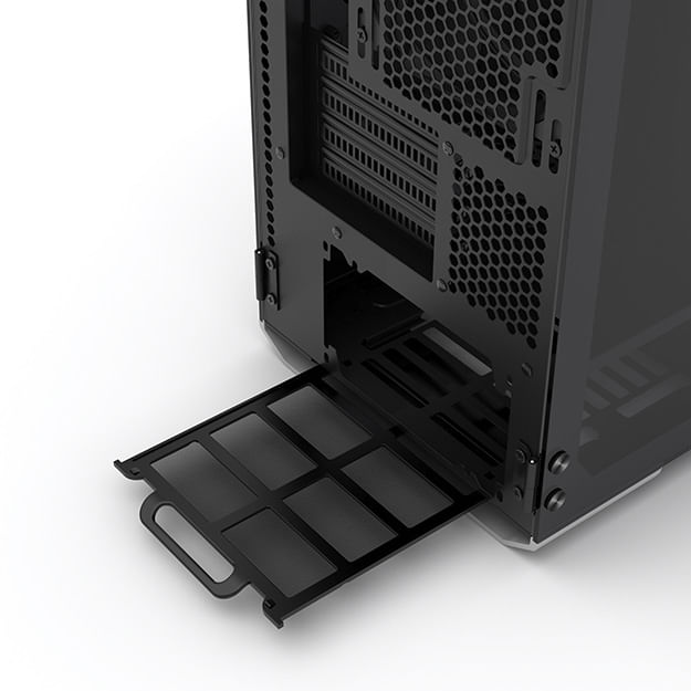 Phanteks-Enthoo-Evolv-mATX-Micro-Tower-Argento--Phanteks-Enthoo-Evolv-Micro-ATX-Glass-Case---Silver-