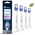 Philips S2 Sensitive HX6054/10 4x Testine per spazzolino sonico