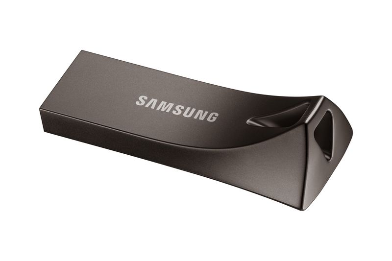 Samsung-BAR-Plus-Chiavetta-Usb-256Gb-Usb-3.1-Gen1-Grigio-Titanio