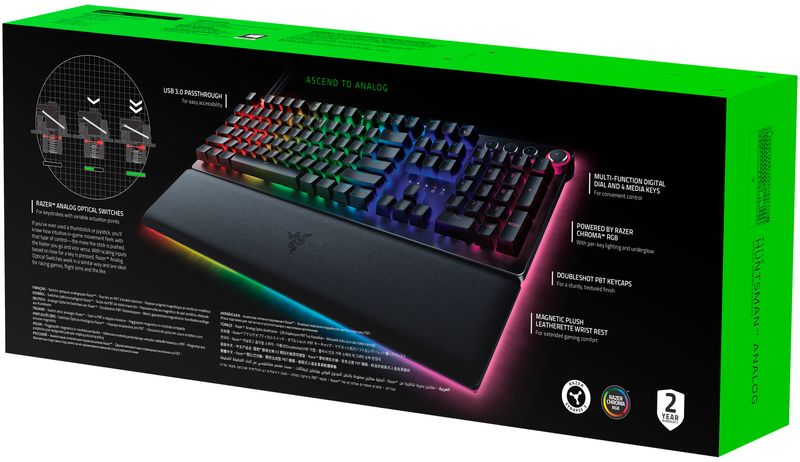 Razer-Huntsman-V2-Analog-Tastatur-USB-QWERTY-US-Englisch-Schwarz--RZ03-03610100-R3M1-