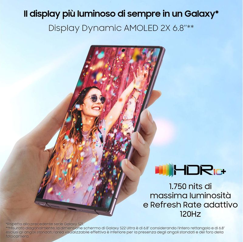 Samsung-Galaxy-S22-Ultra-5G-Display-6.8---Dynamic-AMOLED-2X-5-fotocamere-RAM-8-GB-128-GB-5.000mAh-Phantom-Black