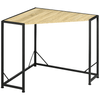 HOMCOM-Scrivania-Angolare-Salvaspazio-in-Legno-e-Metallo-Stile-Industriale-80x80x75.5cm