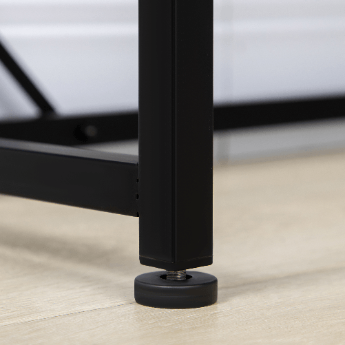 HOMCOM-Scrivania-Angolare-Salvaspazio-in-Legno-e-Metallo-Stile-Industriale-80x80x75.5cm