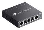 TP-Link-Omada-ES205G-Gestito-Gigabit-Ethernet--10-100-1000--Supporto-Power-over-Ethernet--PoE--Nero