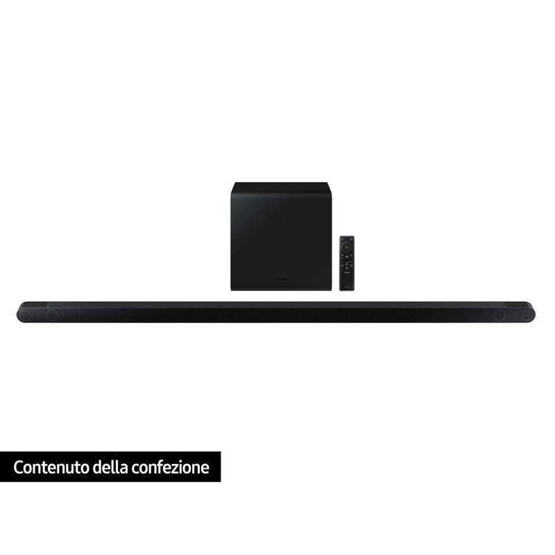 Samsung-Soundbar-HW-S800B-ZF-con-subwoofer-3.1.2-canali-330W-2022-audio-3D-effetto-cinema-surround-gaming-mode-design-ultra-sottile