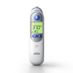 Braun IRT6525 termometro digitale per corpo Termometro a contatto Bianco Orecchio Pulsanti