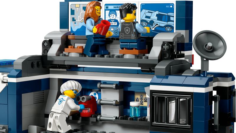 Camion-laboratorio-mobile-della-polizia---Lego-City-60418