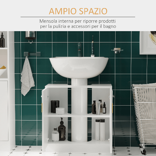 kleankin-Mobile-Sotto-Lavabo-Bagno-Mobiletto-Bagno-Sottolavandino-con-Antine-in-Legno-60x30x60.5cm---Bianco