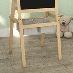 AIYAPLAY-Lavagna-per-Bambini-con-Cavalletto-3-in-1-e-Cestini-Eta-3-6-anni-58x50.5x109cm-Color-legno