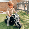 HOMCOM-Moto-Elettrica-per-Bambini-Max.-20kg-con-Licenza-BMW-Batteria-6V-Bianco-e-Nero