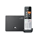 Gigaset COMFORT 500A IP Telefono analogico/DECT Identificatore di chiamata Nero, Argento