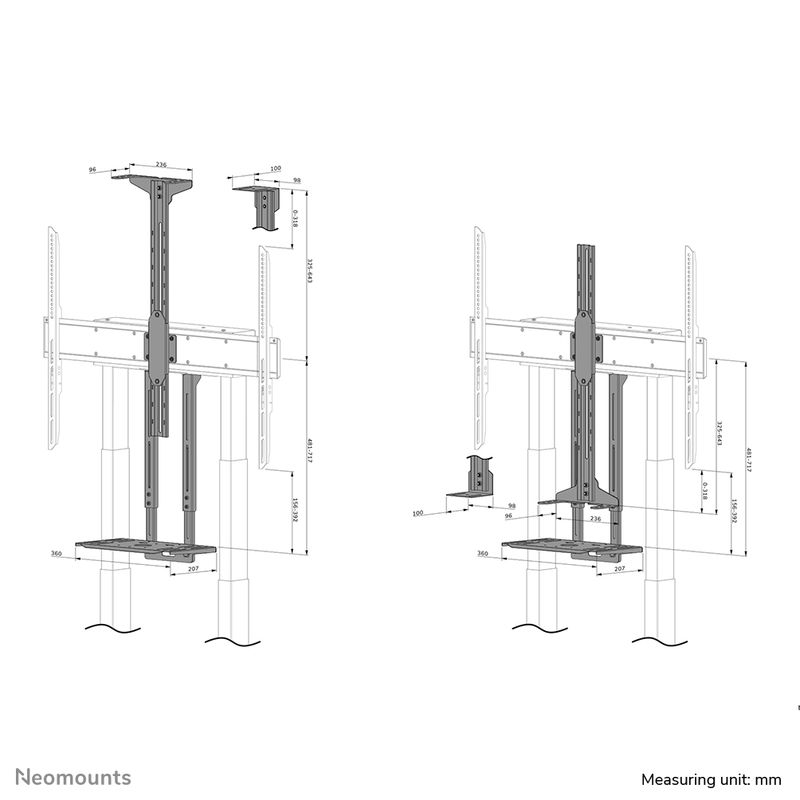 Neomounts-videobar-e-kit-multimedia