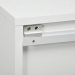 HOMCOM-Scaffale-a-Parete-Bianco-Set-2-Pezzi-in-MDF-con-Ripiano-Aperto-e-Piano-d-Appoggio-40x29.5x33.5-cm