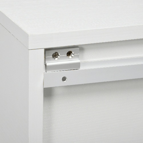 HOMCOM-Scaffale-a-Parete-Bianco-Set-2-Pezzi-in-MDF-con-Ripiano-Aperto-e-Piano-d-Appoggio-40x29.5x33.5-cm