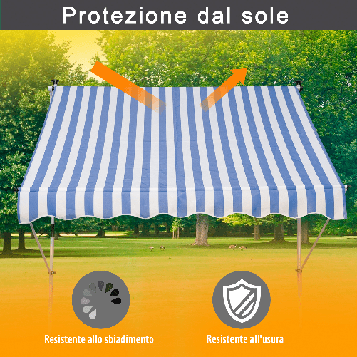 Outsunny-Tenda-da-Sole-da-Esterno-2x1.5m-a-Rullo-con-Manovella-Altezza-e-Angolazione-Regolabile-Blu