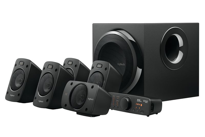 Logitech-Z906-set-di-altoparlanti-500-W-Universale-Nero-5.1-canali-67-W