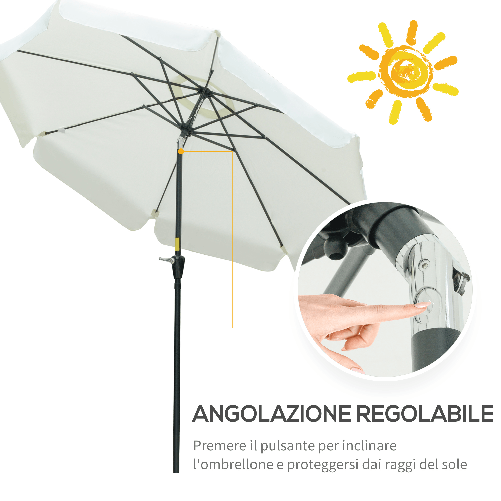 Outsunny-Ombrellone-da-Giardino-e-Terrazza-Ø2.7x2.5-m-Rotondo-con-Testa-Inclinabile-e-Resistente-ai-Raggi-UV-50--Beige